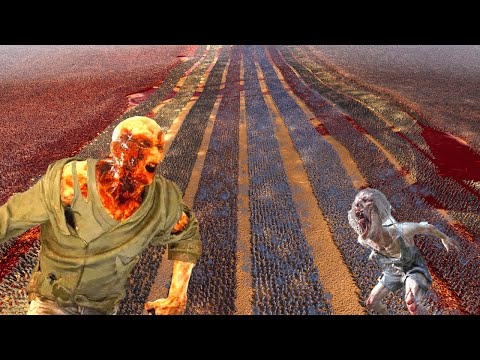 1,00,000 delta FORCES vs 2,000,000 zombies -  Ultimate Epic Battle Simulator 2 - UEBS 2