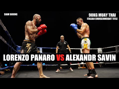 Lorenzo Panaro vs Alexandr Savin - FULL FIGHT 90KG WBC Italian Cruiserweight title
