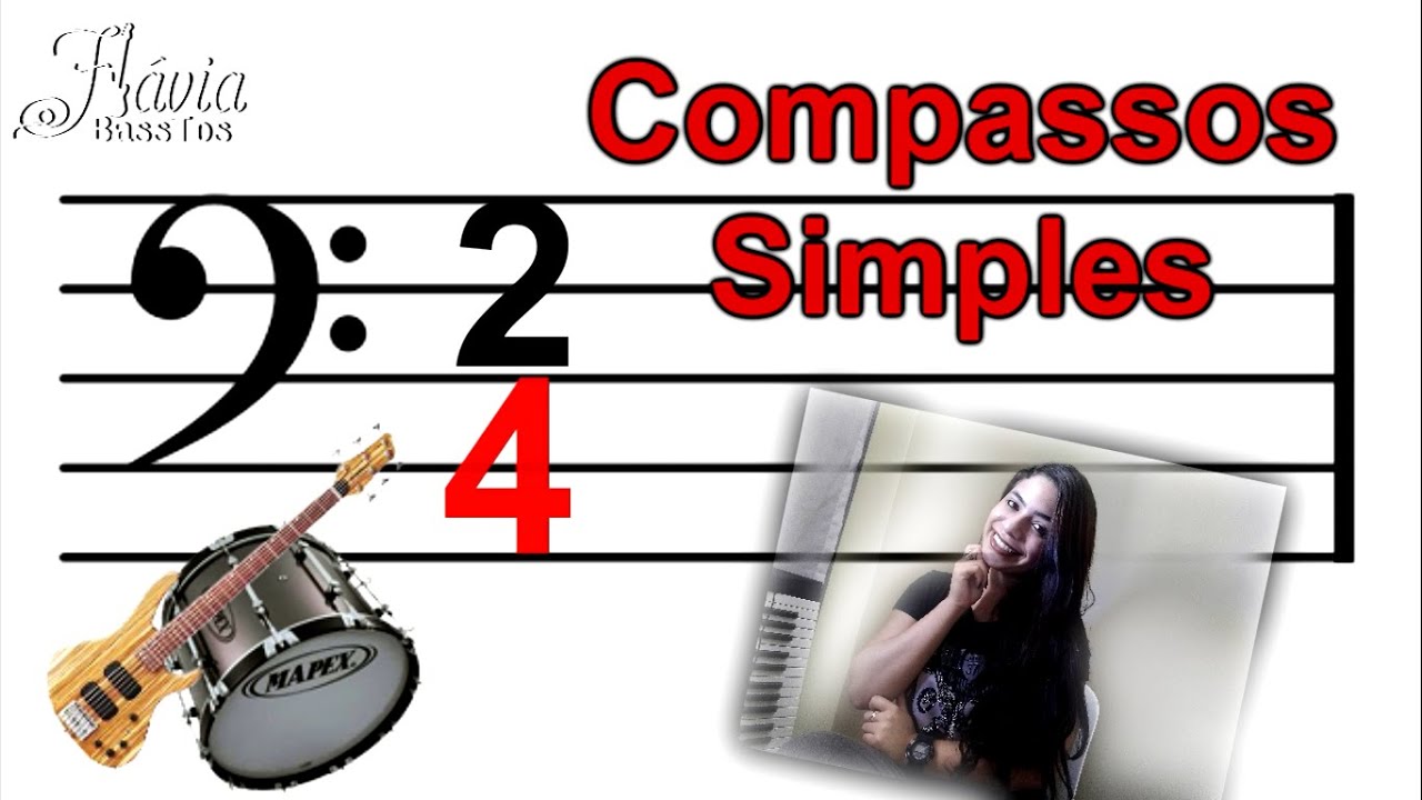 PARTITURA PARA INICIANTES - RITMO #5 -  Compassos Simples + Exercícios!