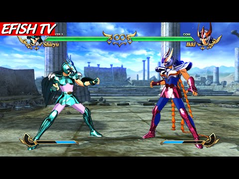 Dragon Shiryu vs Phoenix Ikki (Hardest AI) - Saint Seiya: Soldiers' Soul