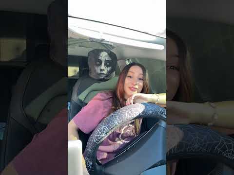 Decorei meu TESLA pro Halloween 🎃