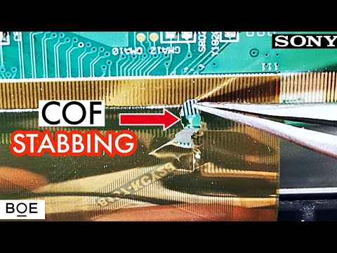 SOLDER CURE: COF Repair Process | Unexpected TV Panel Symptom