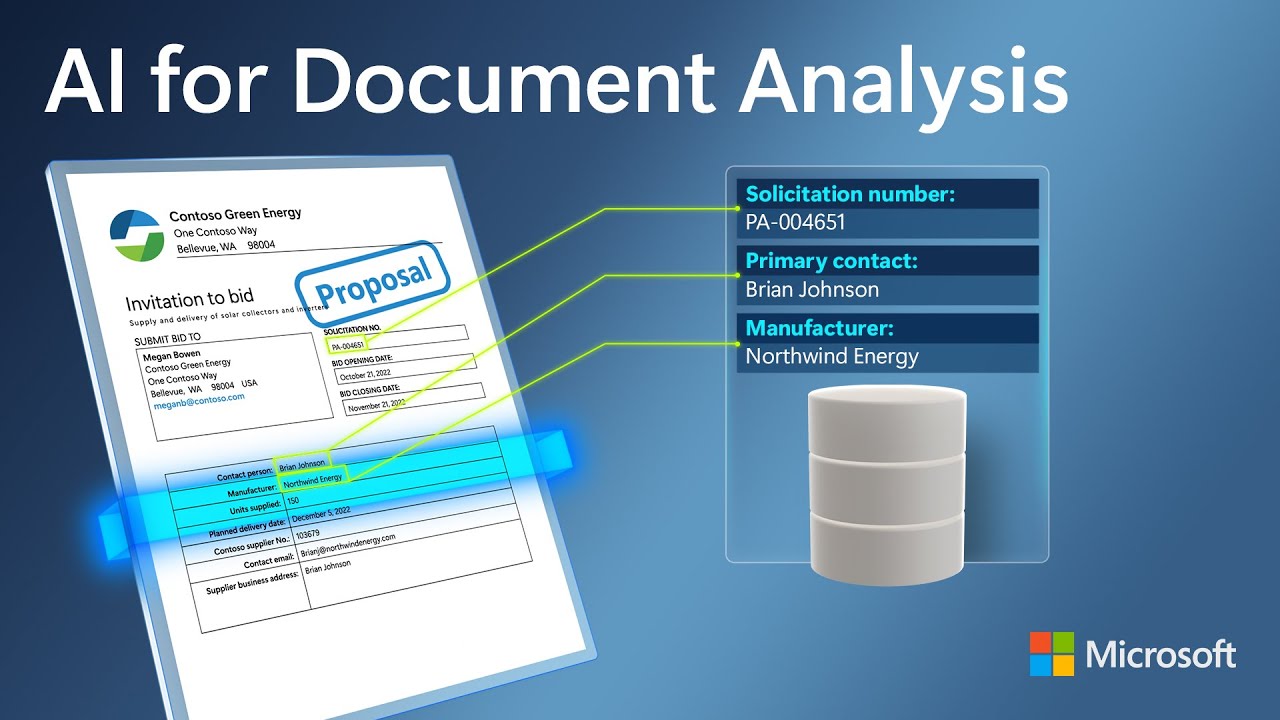Azure AI for Document Analysis