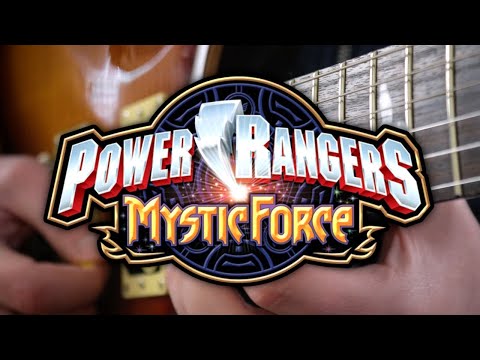 Power Rangers Mystic Force Theme on Guitar