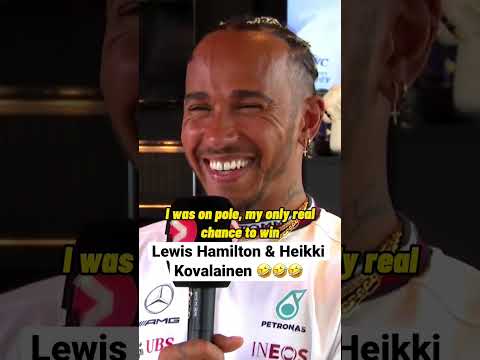 Heikki: “I still haven't gotten over the fact that you lapped me” 🤣🤣🤣 #shorts #f1 #lewishamilton