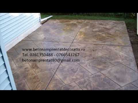 Beton Amprentat Izimșa - Mehedinti Tel.0761350488 -0766543767