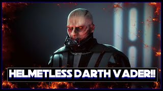 Helmetless Darth Vader Showcase