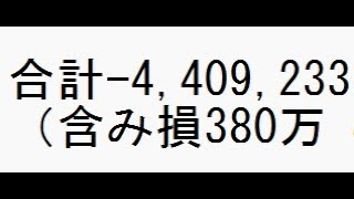 2024年投資結果。。。ぼろ負け820万。。。