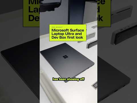 Video Thumbnail: First look at Microsoft's new Surface devices