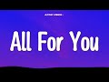 Boi Chase All For You Sped Up Lyrics