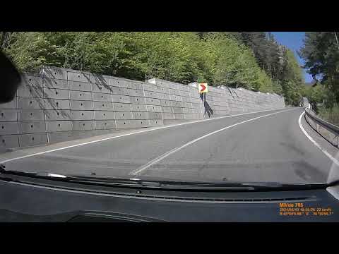 POV Beautiful roads and places - Romania: DN2D Focșani - Tulnici - Lepșa. Best roads for bike/bikers