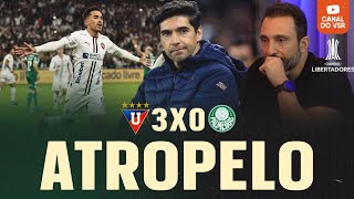 ABEL MANDA MAL E PALMEIRAS É AMASSADO PELA LDU