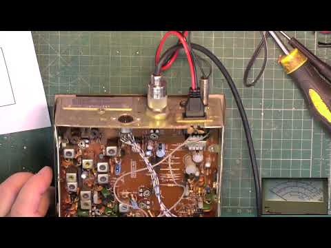 Realistic TRC2000 CB27/81 UL FM CB radio - service alignment