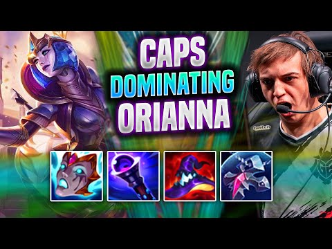 G2 CAPS DOMINATING WITH ORIANNA! - G2 Caps Plays Orianna MID vs Twisted Fate! | Patch 11.22