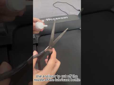 How to properly lubricate a running belt #treadmill #walkingpad #hccsport #sports #running #fix