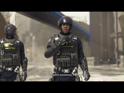 Detroit: Become Human Marcus Raids Riot Unit