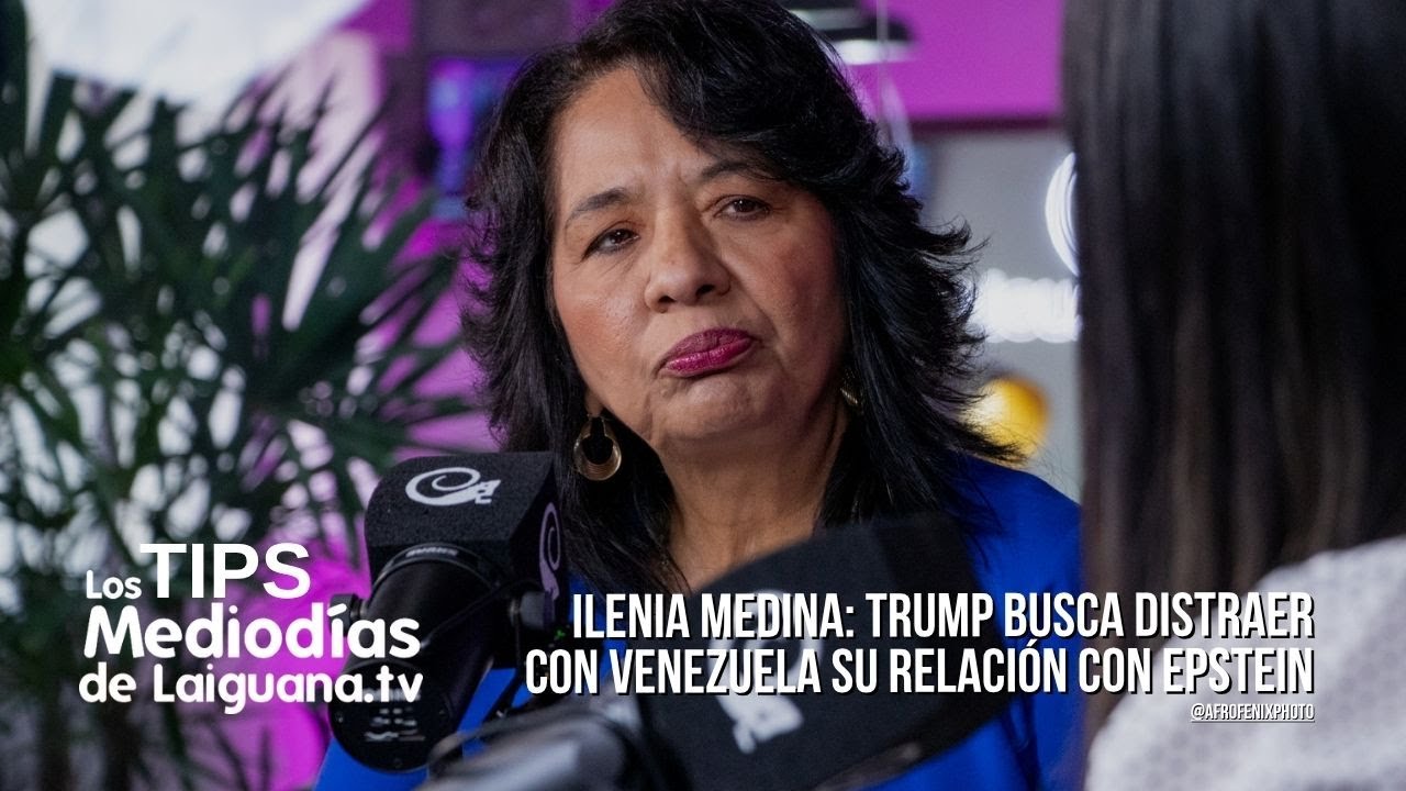 Ilenia Medina: Trump busca distraer con Venezuela su relación con Epstein