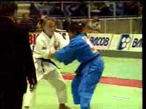 JUDO 1996 European Championships: Giovanna Tortora (ITA) - Tatyana Moskvina (BLR)