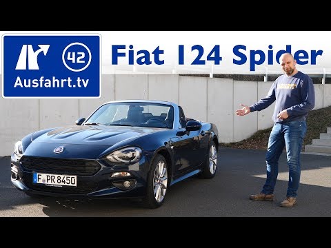 2019 Fiat 124 Spider 1.4 MultiAir Turbo LUSSO - Kaufberatung, Test deutsch, Review, Fahrbericht