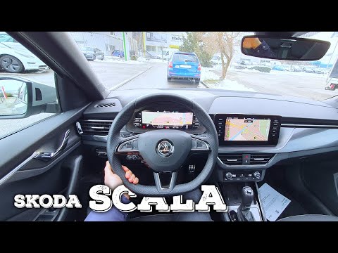 New Skoda Scala 2021 Test Drive Review POV