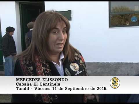 11-09-15 Nota Mercedes Elissondo - Cabaña El Centinela - Tandil