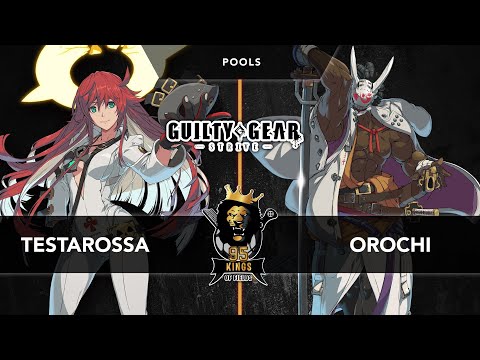 95 KINGS OF FIELDS #2 - GGST - Testarossa (Jack-O) vs Orochi (Nagoriyuki) (Pools)