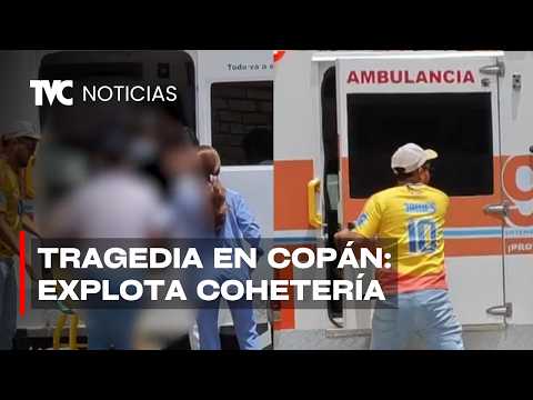 Explosión de cohetería en Copán deja una niña y una mujer fallecidas