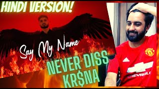 #KatReactTrain Breakdowns KR$NA - SAY MY NAME | KALAMKAAR | Krsna Say My Name Reaction | #SayMyName