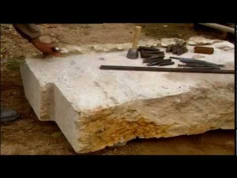 Cantero: El arte del trabajo en piedra. Fotografía Luis Carlos González Fernández