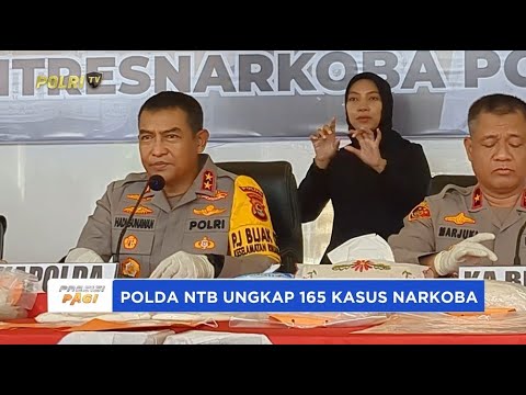POLDA NTB UNGKAP 165 KASUS NARKOBA