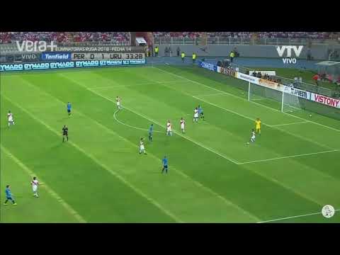 Paolo Guerrero Peruvian Striker Top Goal Scorer Peru vs Uruguay Russia Word Cup Qualifiers