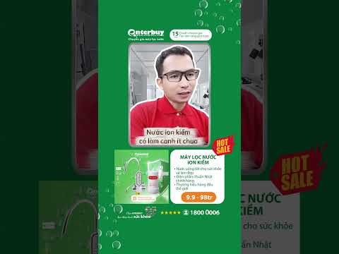Video: Nước ion kiềm và vị chua của món ăn