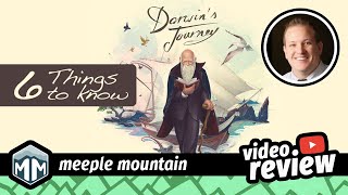 Darwin's Journey - 6 Things You Need to Know - Review - Boardgame Brody