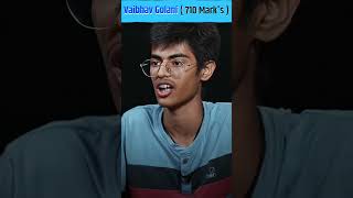 Power Of Consistency 🔥📈 Ft Vaibhav Golani (Neet Topper) #physicswallah #neet #neet_motivation