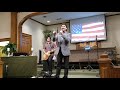 Ivan Parker singing God Bless the USA