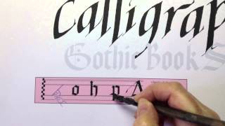 Gothic Book Script/Black Letter 1