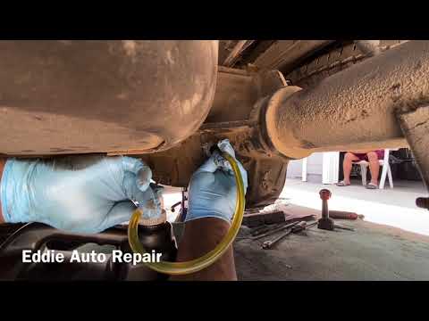 COMO CAMBIAR ACEITE DE DIFERENCIAL FORD F150 2003