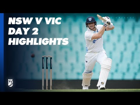 Smith plays lone hand as Vics rip through NSW! | NSW v Victoria Day 2 Highlights | Sheffield Shield