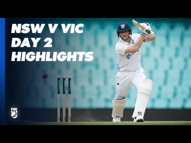 Smith in fine form ahead of Ashes 🏏 | NSW v Vic Day 2 Highlights | Sheffield Shield | Fox Cricket