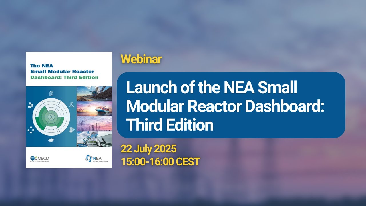 Launch of the NEA Small Modular Reactor Dashboard: Third Edition