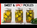 Sweet Spicy Bread And Butter Pickles Recipe
