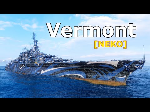 World of WarShips Vermont - 2 Kills 300K Damage