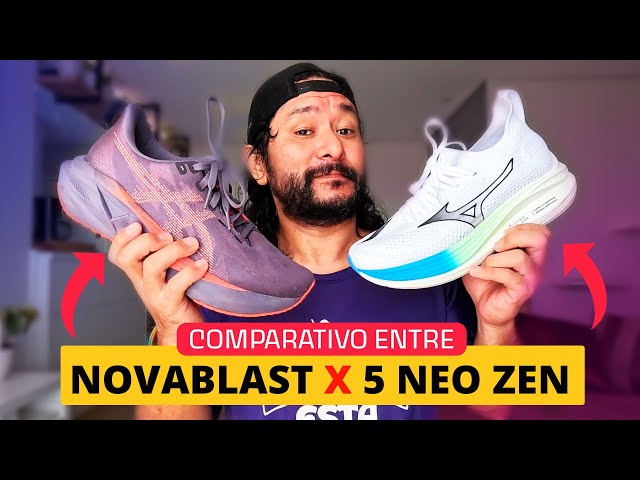 ASICS Novablast 5 ou Mizuno Neo Zen?