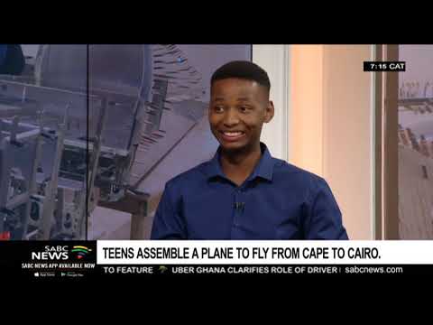 SA Teens assemble a Sling-4 aircraft to fly from Cape to Cairo