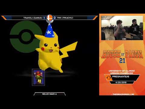 [HOP 21] Trix (Pikachu) vs. Travioli (Samus) SSBM Singles