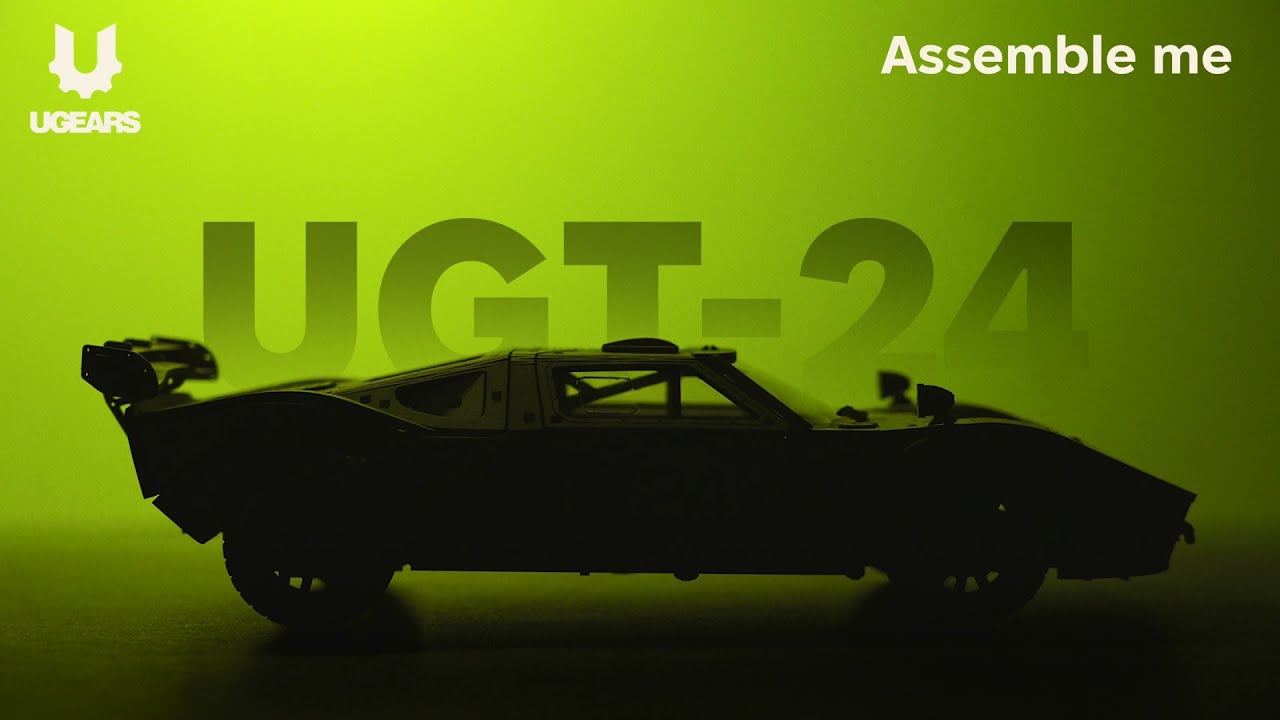 Ugears 3D dřevěné mechanické puzzle UGT-24 Endurance Racer