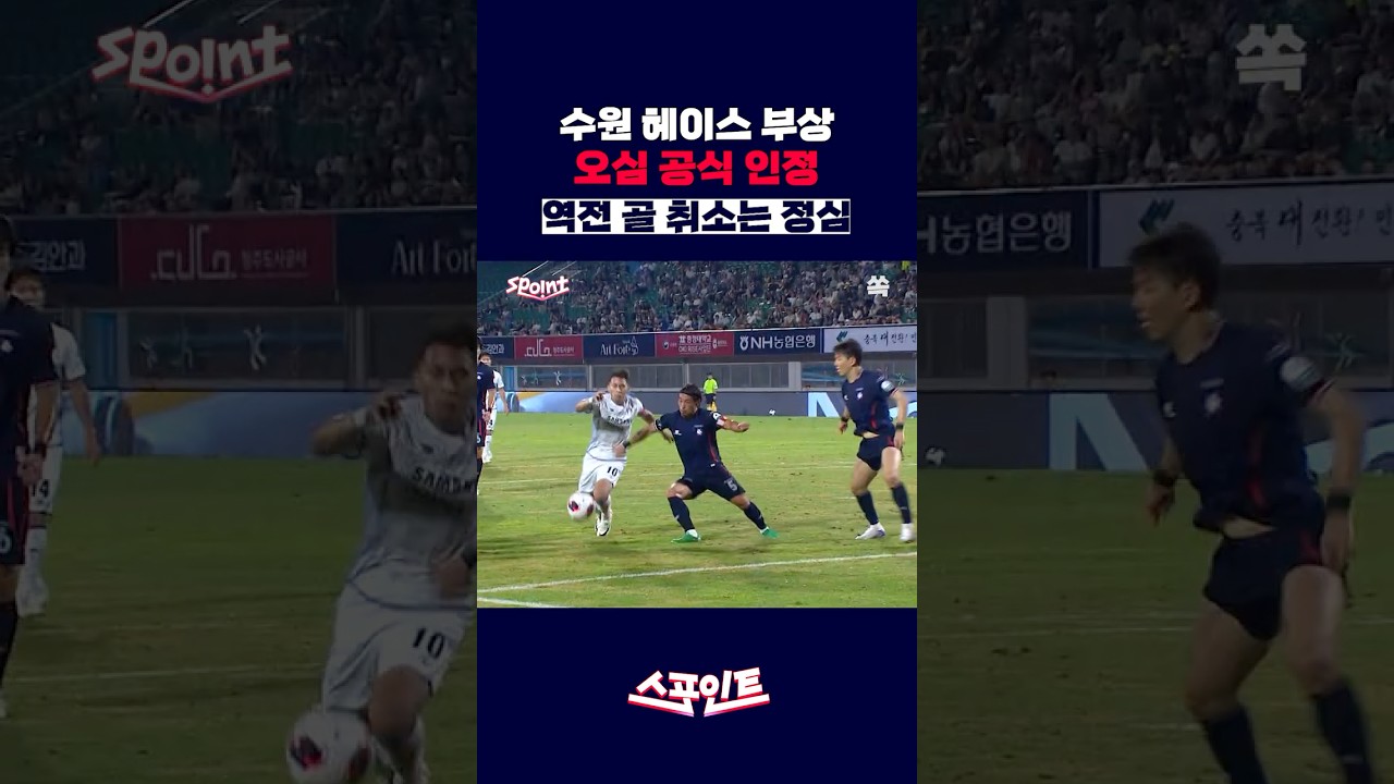 [스포인트] 결국 오심 인정한 대한축구협회... 심판 향한 팬들의 분노 / YTN쏙