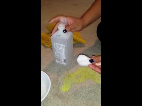 Effective way to get silly putty out of carpet - YouTube