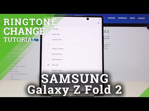How to Change Ringtone in SAMSUNG Galaxy Z Fold 2 – Ringtone List