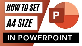 how to set a4 size in powerpoint